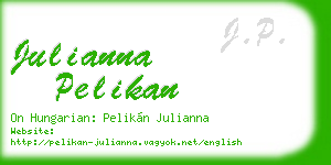 julianna pelikan business card